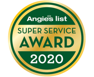 Angies List Super Service Award Winner 2020