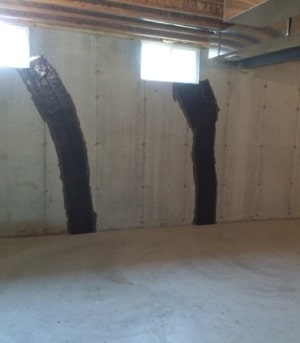 Carbon Fiber Strap Wall Crack Repair